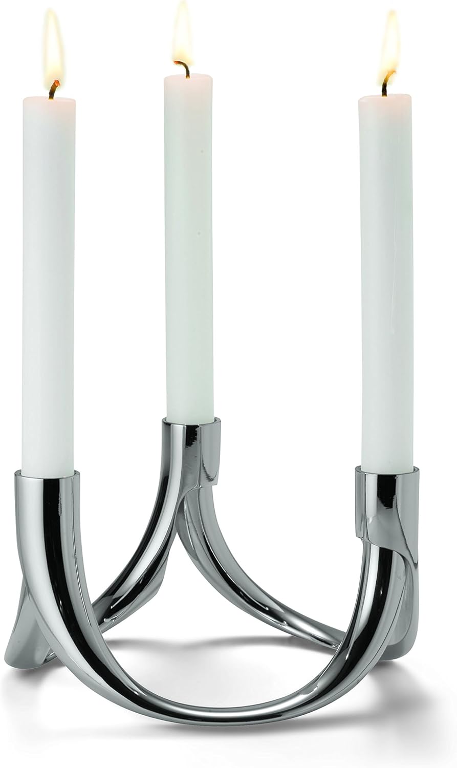 Philippi - Bow Kerzenleuchter - lässt Sich nach belieben erweitern - Designklassiker (3er Set), 3er