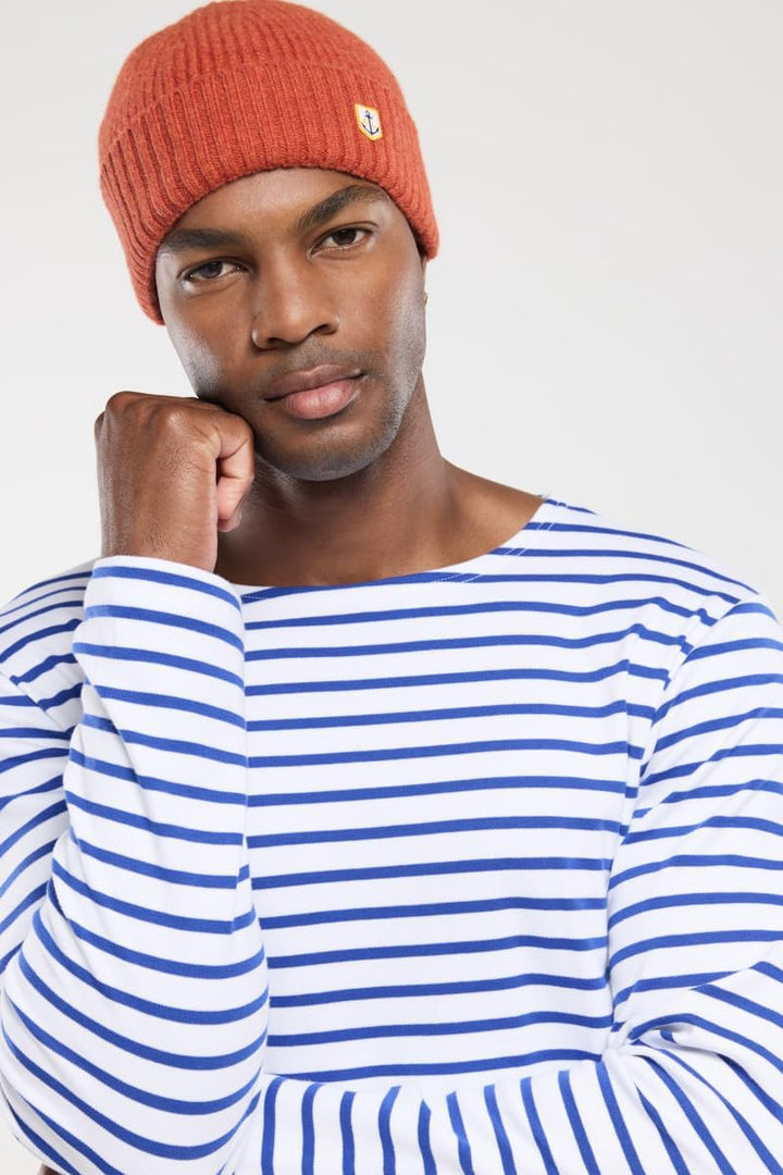 Armor Lux Herren Marinière Houat Héritage Homme T-Shirt M Mehrfarbig (Weiss Dw5 Weiss/Stern Weiss Dw