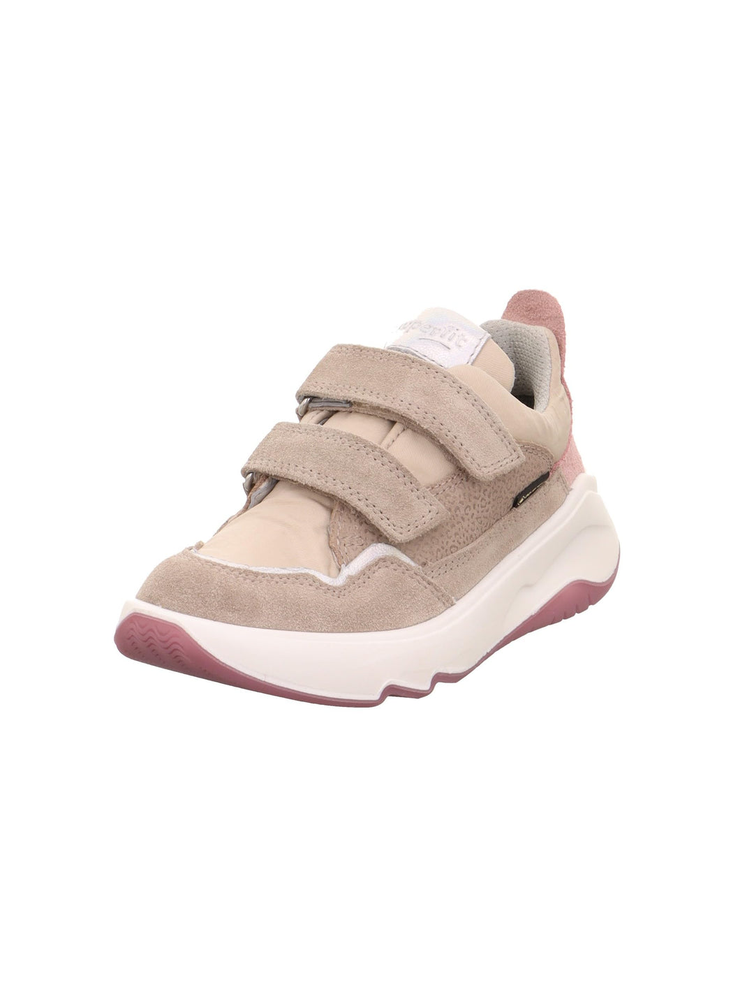 Superfit Mädchen Melody Gore-tex Sneaker 34 EU Beige Rosa 4000, 34 EU Beige Rosa 4000