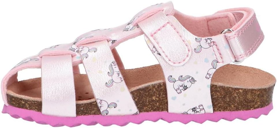 Geox Mädchen B Sandal Chalki GirlSandalen 21 EU Lt Pink Fuchsia, 21 EU Lt Pink Fuchsia