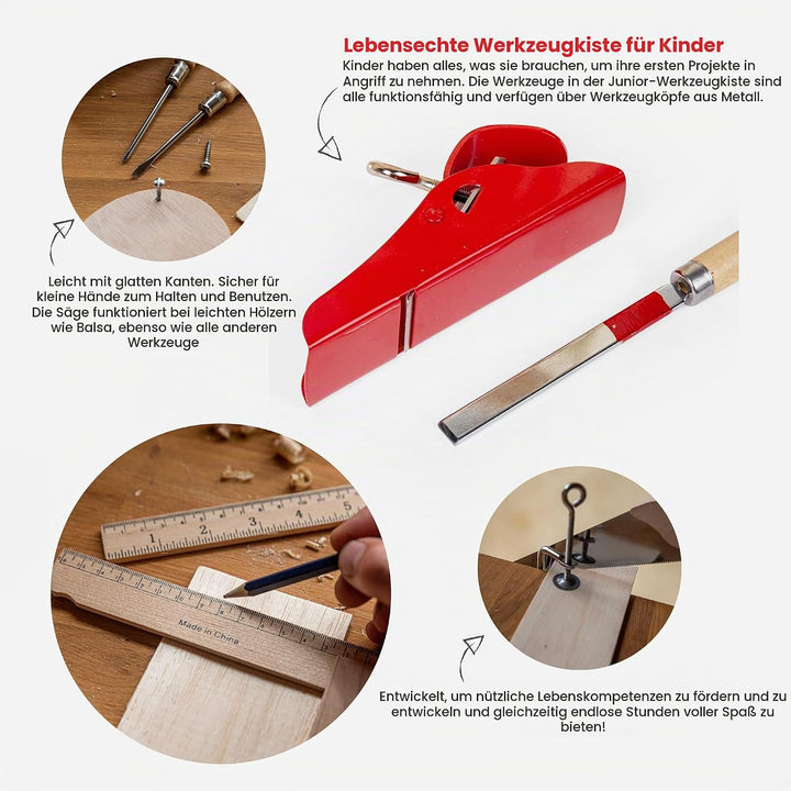 Bigjigs Toys Junior-Werkzeugkasten