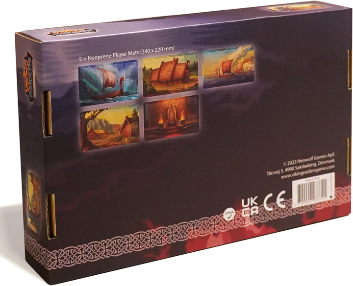 Set mit 5 Spielermatten, offizielles Zubehör