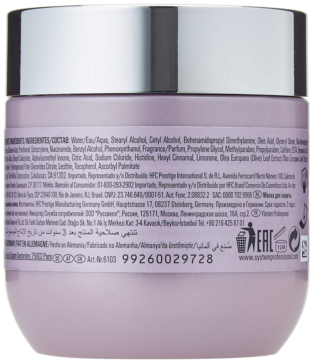Wella Sp Code Energy Color Save Mask, 200 Ml , (1Er Pack)