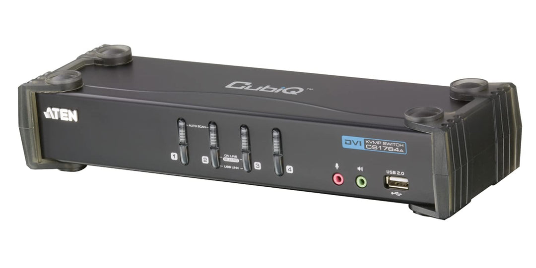 ATEN CS1764A KVM-Switch, USB, DVI, Sound