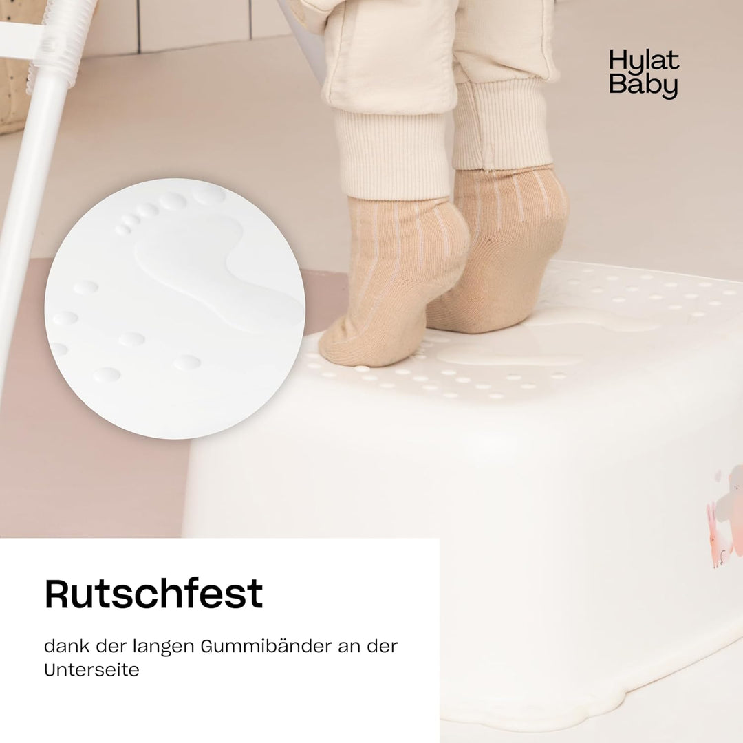 Hylat Baby 3in1 Töpfchen-Set für Kinder - Toilettensitz, Tritthocker &amp; Töpfchen - Kindertoilette für