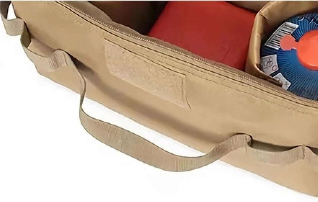 Tragbare Aufbewahrungstasche für Campingutensilien und Kochgeschirr, Outdoor-Picknicktasche (Gelb),