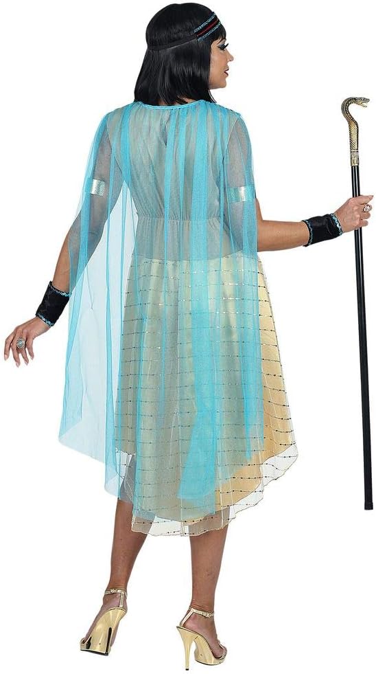 shoperama Ägyptische Herrscherin Damen Kostüm Cleopatra Kleopatra Ägypterin Pharaonin Königin, M