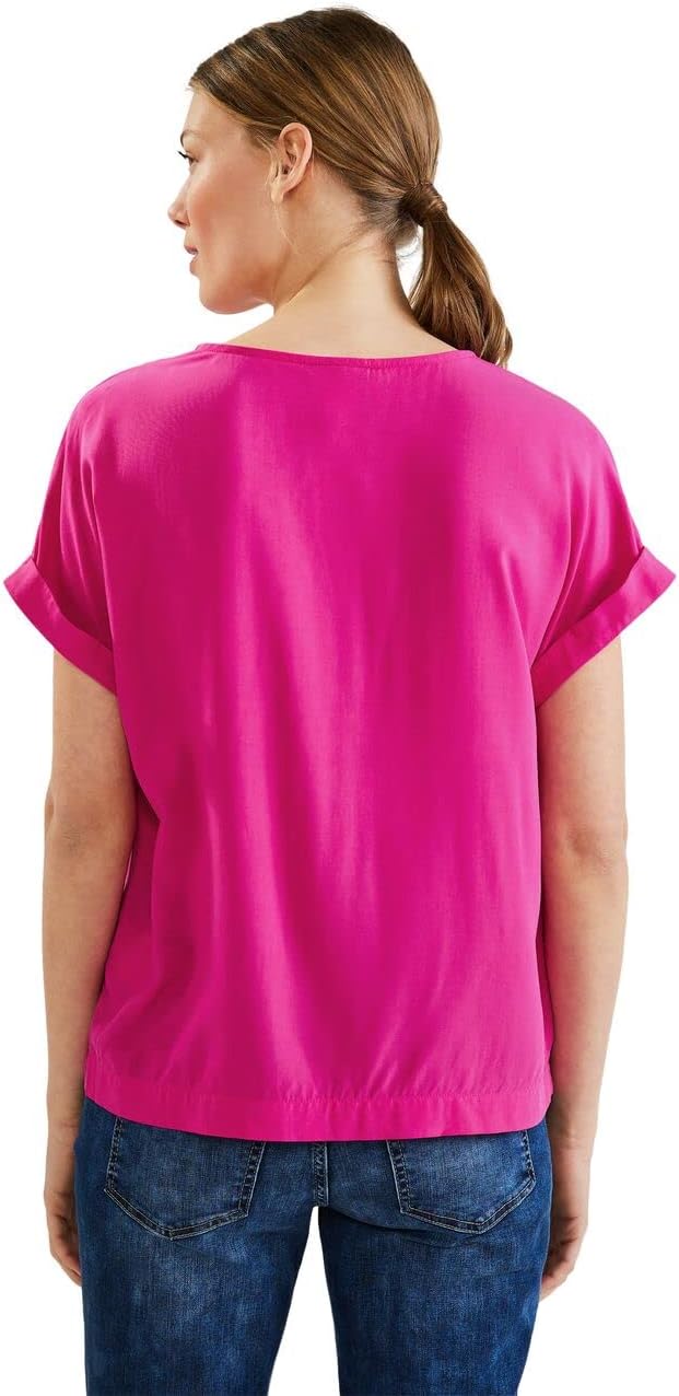 Street One Damen Kurzarmbluse 36 Nu Pink, 36 Nu Pink