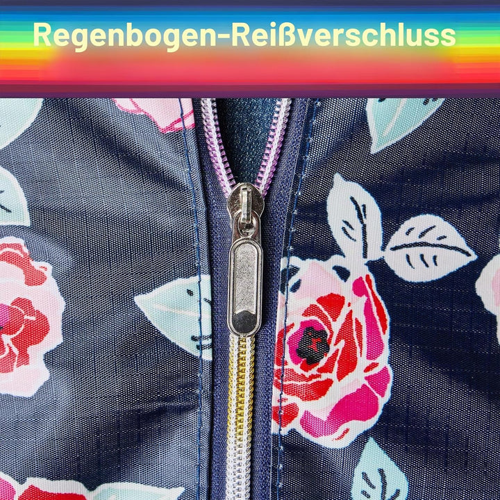 Arxus Grosse Faltbare Reisetasche Tragen Sie die Reisetasche am Wochenende über dem Gepäck mit Schul