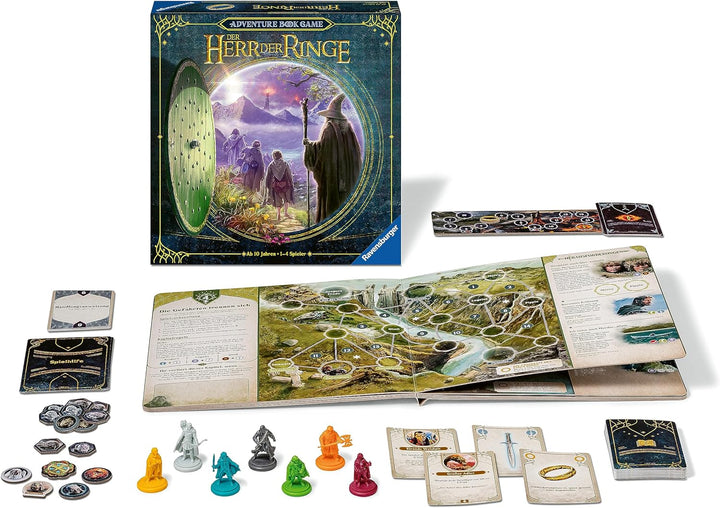 Ravensburger 27533 - Der Herr der Ringe - Adventure Book Game - Kooperatives Strategiespiel für 1-4