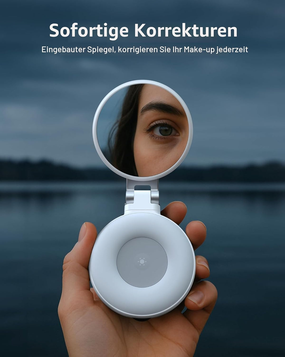 TELESIN C03 Magnetische Selfie-Licht, 3-in-1 Magnetische Selfie Licht Kompatibel mit Magsafe, CRI97