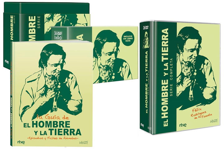 El Hombre Y La Tierra - Digipack [26 DVDs + Libro] [Spanien Import], DVD