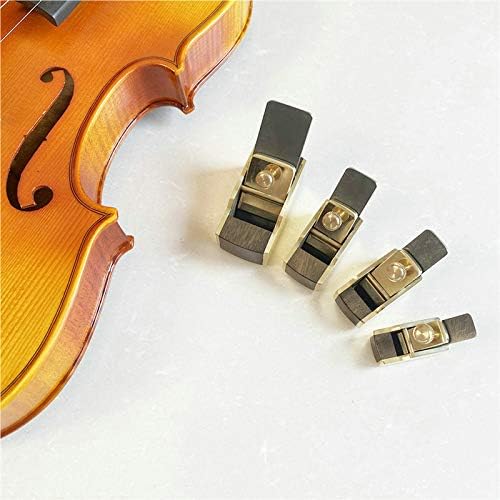 Geigenherstellungswerkzeug, Ebenholz, Handhobel, für Violinenhobel, 1 Set/4 Stück