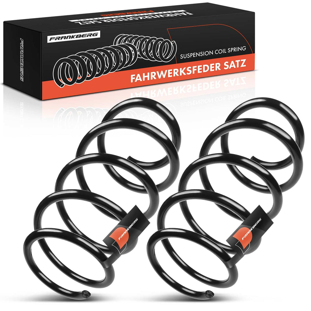 Frankberg 2x Federn Fahrwerksfeder Vorderachse Kompatibel mit Kangoo Express FW0/1 Kangoo/Grand Kang