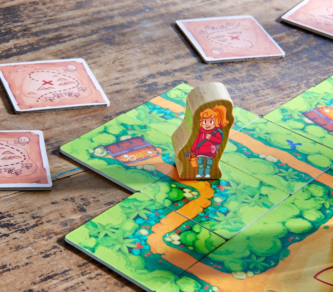 HABA 303407 Karuba Junior Gesellschaftsspiel für Kinder, kooperatives und strategisches Abenteuerspi