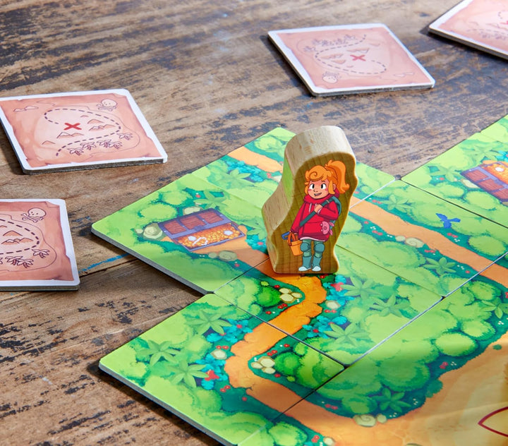 HABA 303407 Karuba Junior Gesellschaftsspiel für Kinder, kooperatives und strategisches Abenteuerspi
