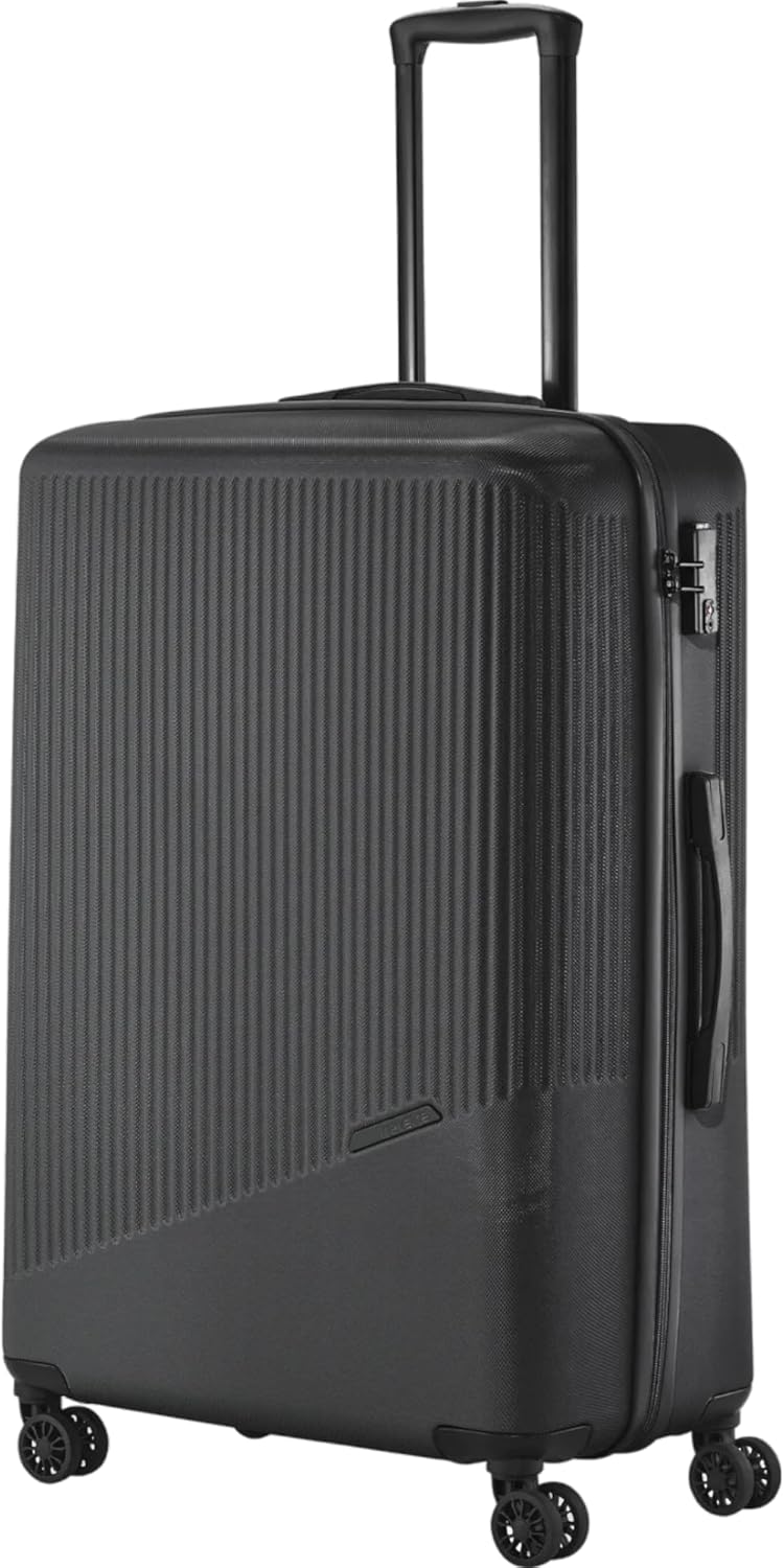 travelite 4-Rad Koffer Set 3 teilig Grössen L/M/S, Gepäck Serie BALI: ABS Hartschalen Trolleys mit T