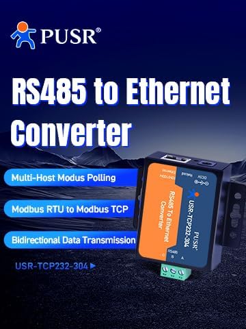 TCP232-304 RS485 zu TCP/IP seriell Gerät Server unterstützen Built-in Webpage Modbus Gateway RS485 z