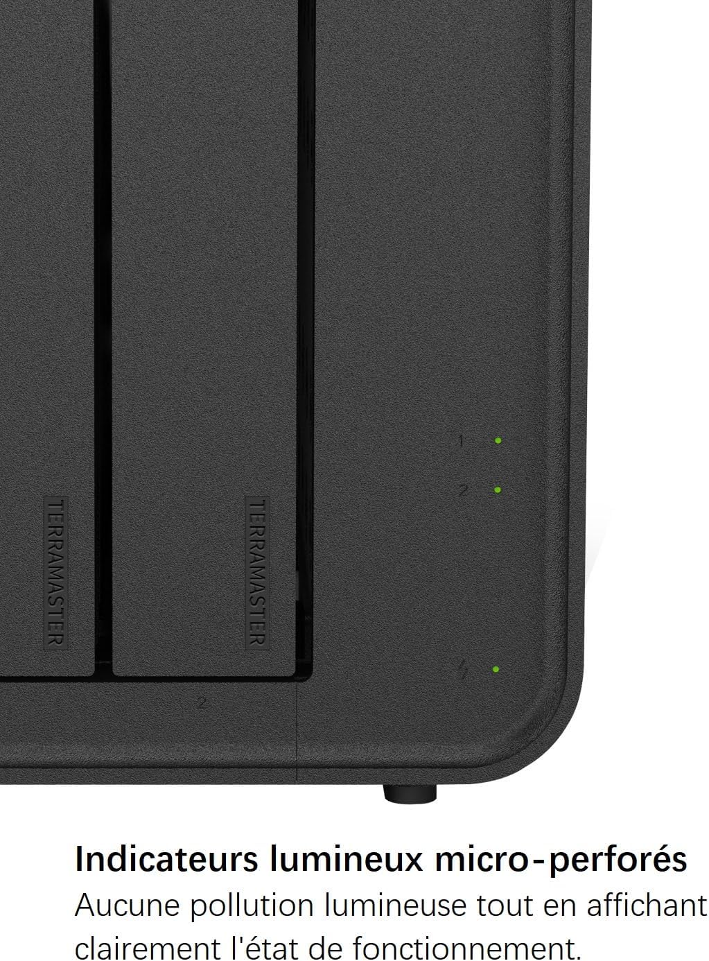 TERRAMASTER D2-320 USB 3.2(Gen2) 10Gbps-Speicher Externes Festplattengehäuse Support RAID 0/1/Single