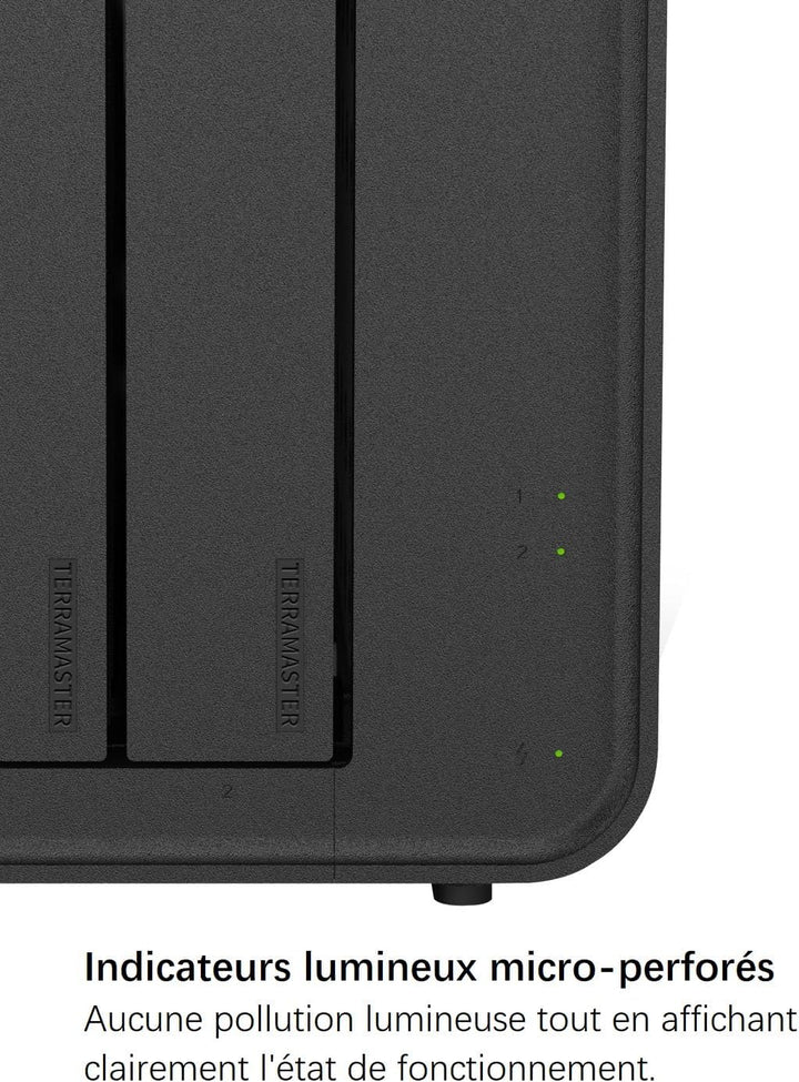 TERRAMASTER D2-320 USB 3.2(Gen2) 10Gbps-Speicher Externes Festplattengehäuse Support RAID 0/1/Single
