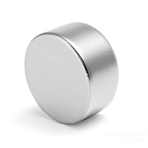 Magnetastico® | 2 ultrastarke Neodym Magnete Scheibe 50x10 mm N52 NiCuNi Silber | Neodymium Permanen
