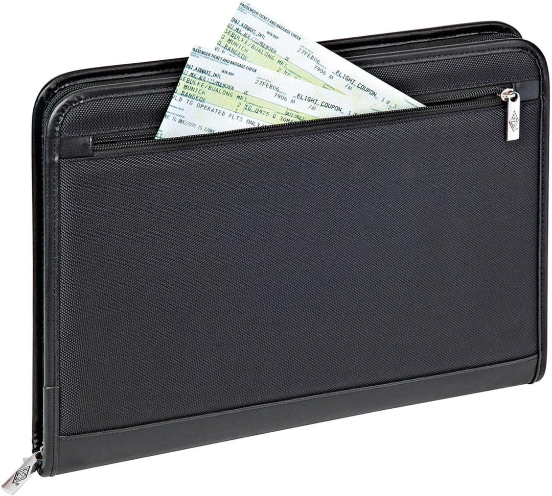 Wedo 5874901 Elegance A4 Organizer (mit Universalhalter für Tablet-PC von 24,6 cm (9,7 Zoll) bis 26,