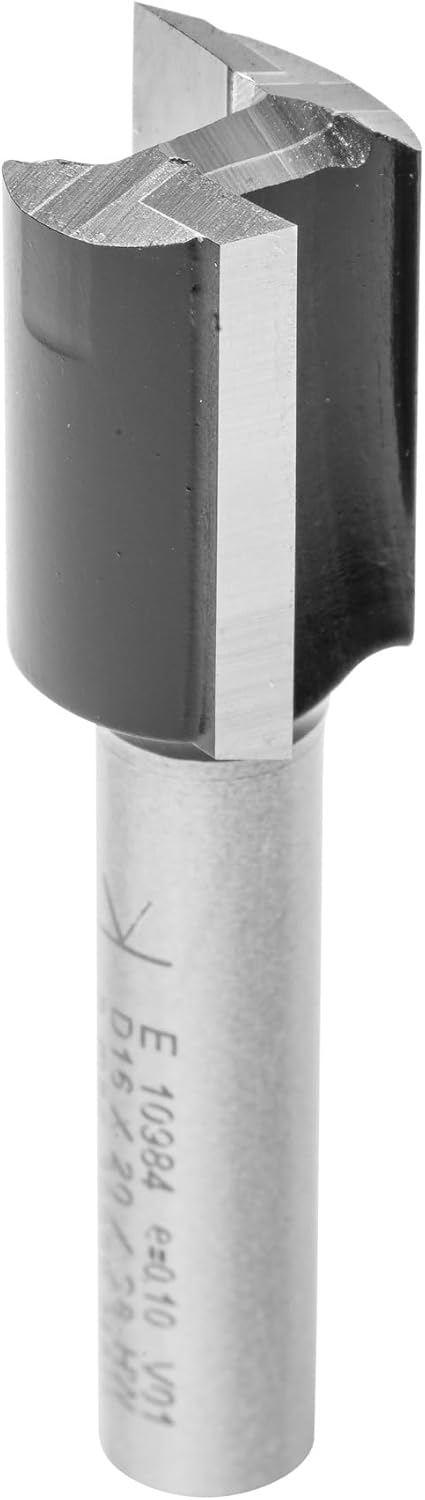 ENT 10984 Nutfräser HW, Schaft (S) 8 mm, Durchmesser (D) 16 mm, NL 20 mm, SL 32 mm, GL 52 mm, mit Ha