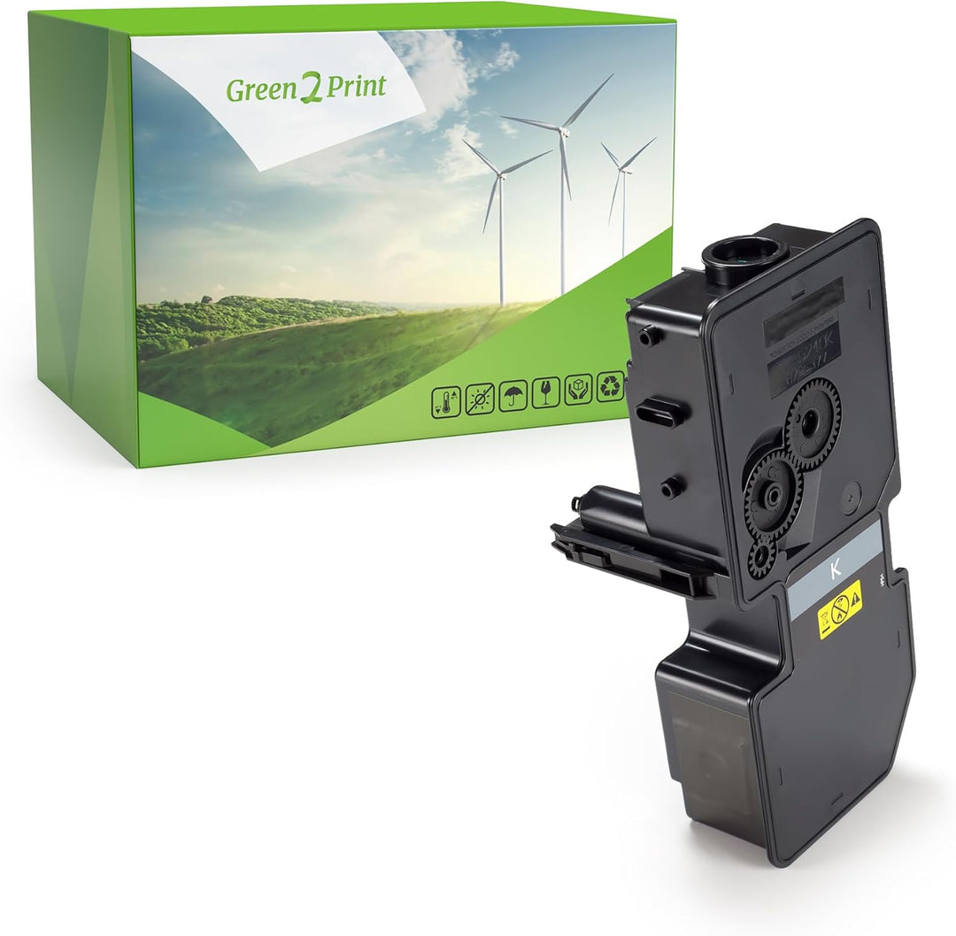 Green2Print Toner schwarz 2600 Seiten ersetzt Kyocera TK-5230K, 1T02R90NL0 passend für Kyocera ECOSY