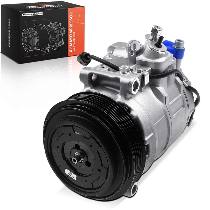 Frankberg 1x Klimakompressor Klimaanlage Kompatibel mit Q7 4LB 3.0L Diesel 2007-2015 Replace# 7L6820