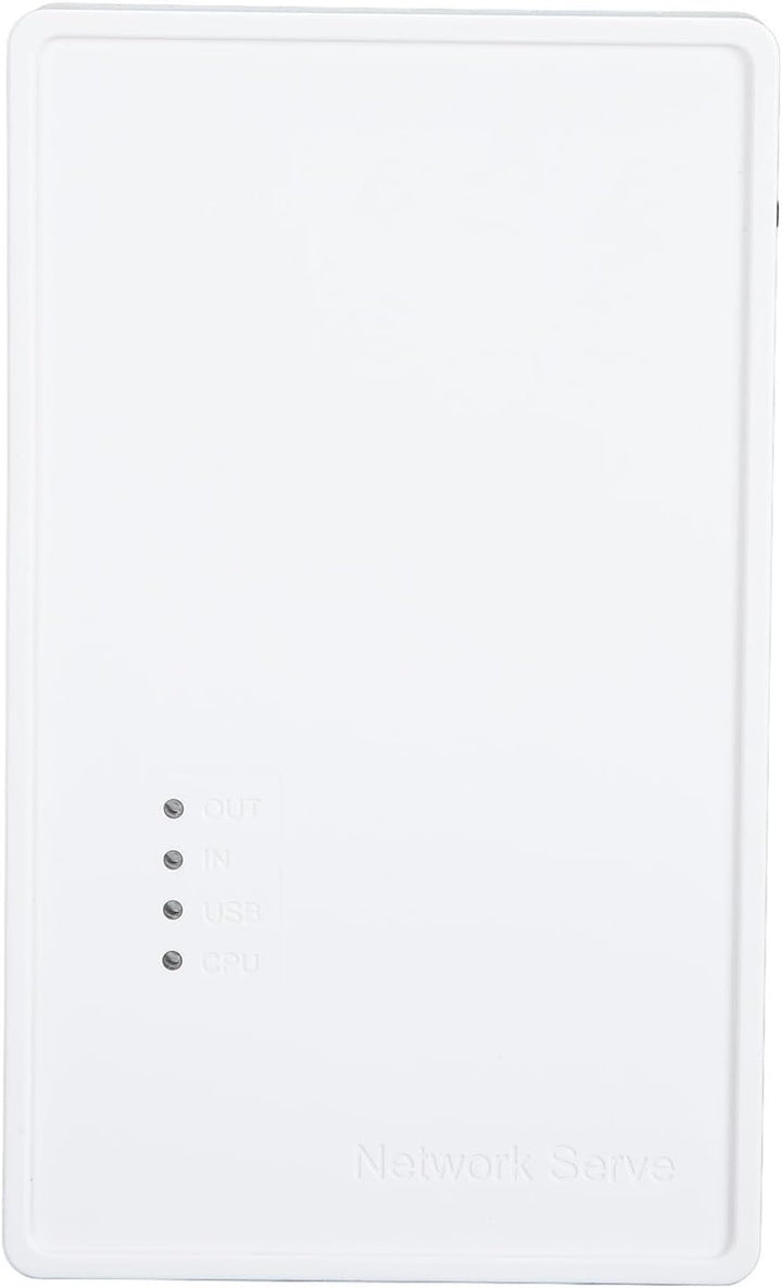 Garsent USB-Wireless-Druckserver, Druckserver mit 10/100 Mbit/s LAN/Bridge, 480 Mbit/s USB 2.0, Unte