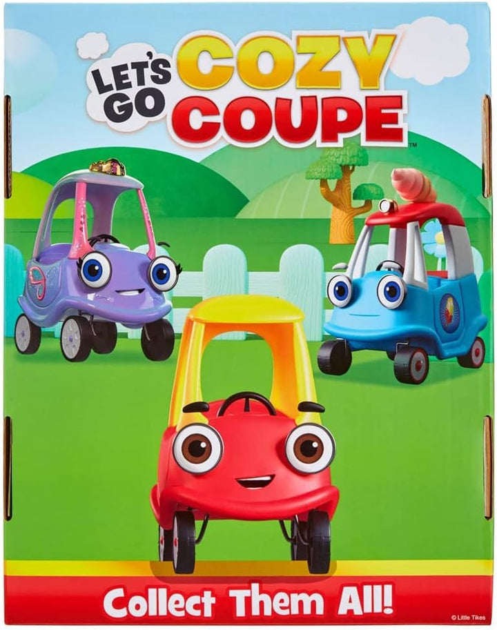 Little Tikes Let's Go Cozy Coupe - Niedliches Mini-Schiebe- und Spielfahrzeug - Für Autospass auf de