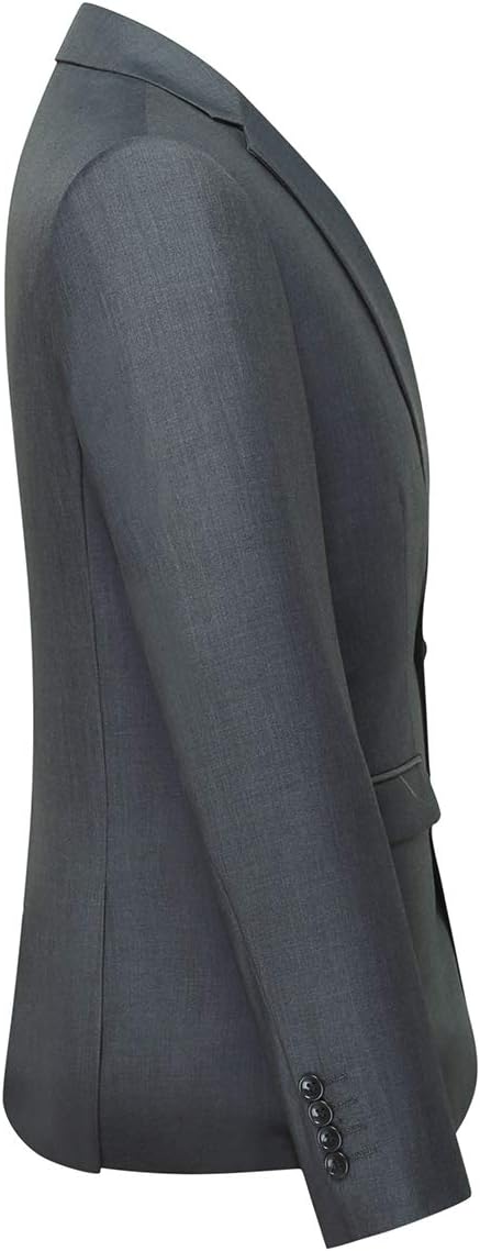 Allthemen Anzug Herren Anzug 2 Teilig Slim Fit Herrenanzug Hochzeit Anzüge Herren Modern Sakko für B