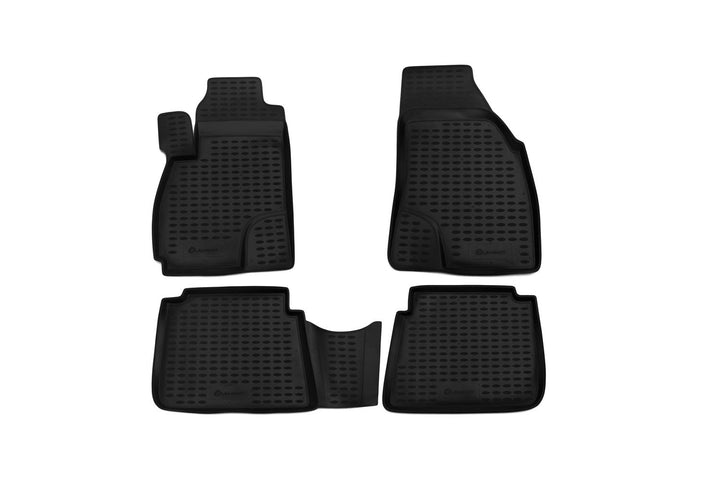 Element Gummimatten Passgenaue Fussmatten Hyundai Santa Fe Classic 2001-2006 4tlg HYUNDAI Santa Fe,