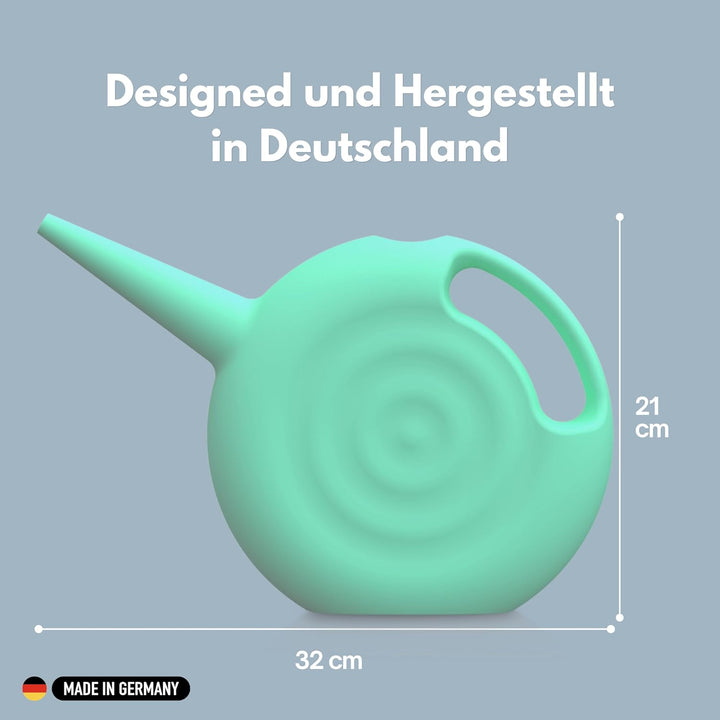 Giesskanne No.1, türkis, Kunststoff, 2 Liter, Türkis