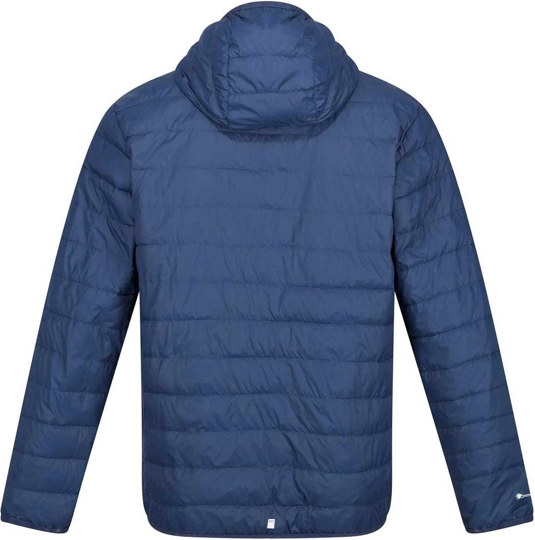 Regatta Hillpack Steppjacke für Herren mit Kapuze S Indigo Blue, S Indigo Blue