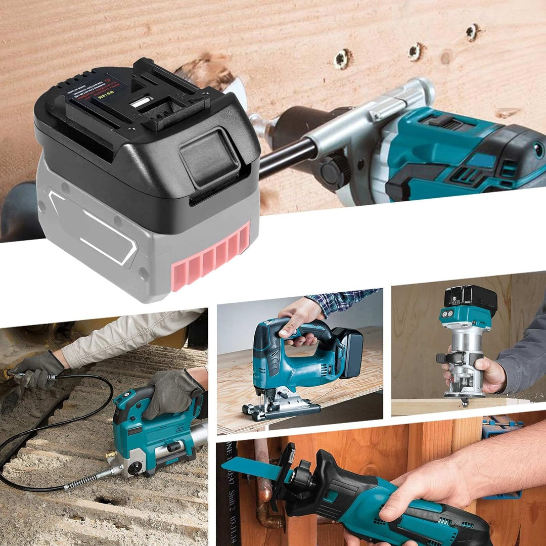 Adapter für Makita Werkzeuge zu für Bosch Akku 18V, für Bosch GBA Professional System 18V Akku Arbei