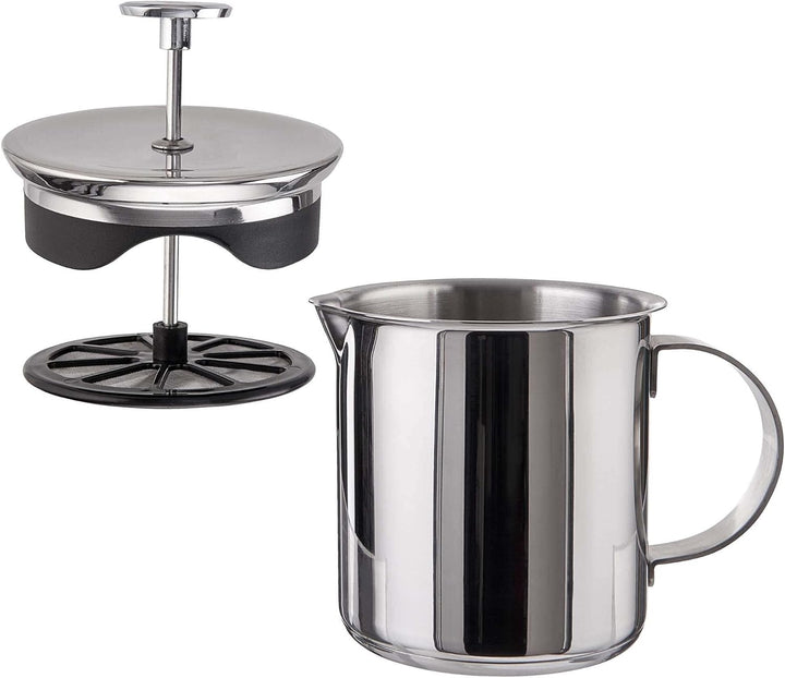 BUTLERS MILK MASTER Manueller Milchaufschäumer 400ml
