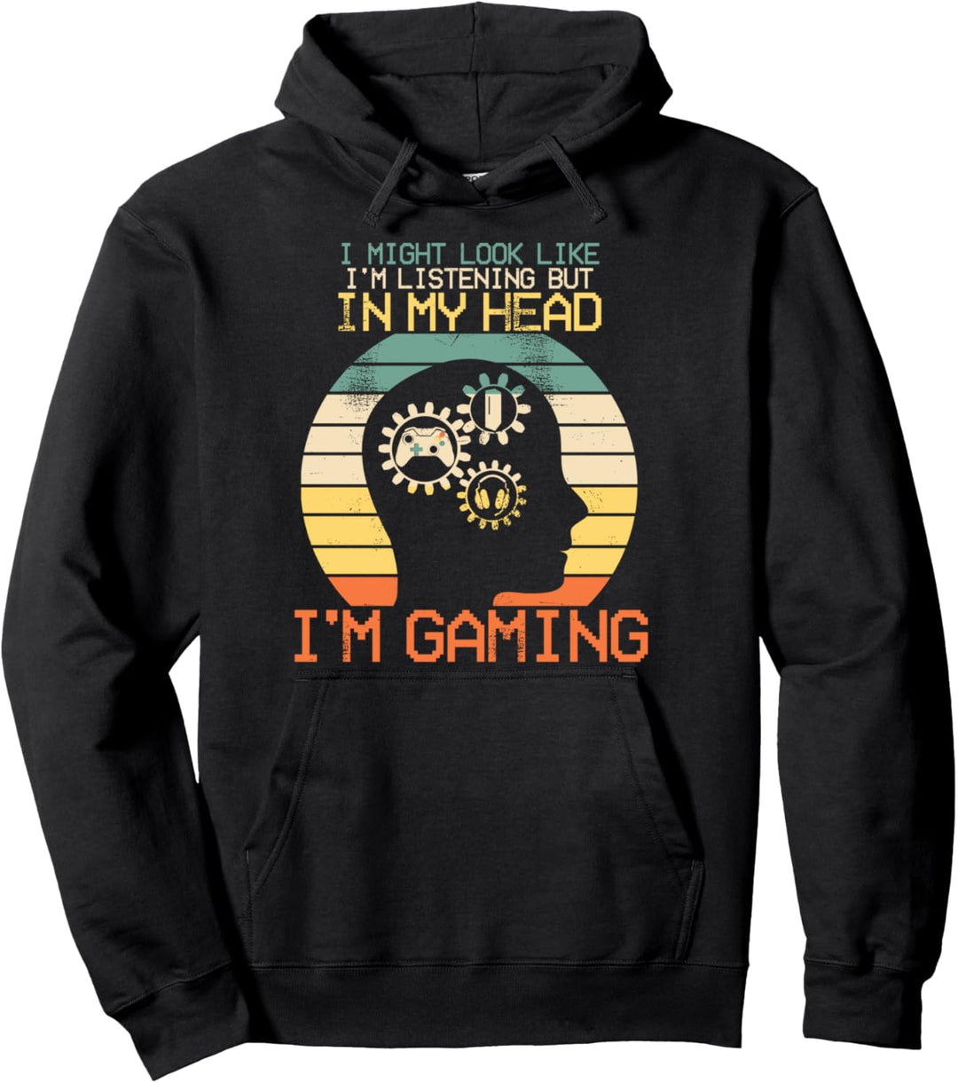 Ich sehe vielleicht so aus, als würde ich zuhören, aber in Pullover Hoodie