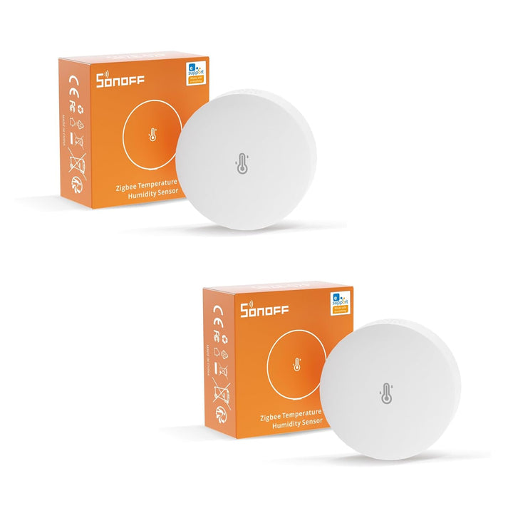 SONOFF SNZB-02P Temperature Humidity Sensor, Zigbee Wireless Switch, kompatibel mit Smartthings/IFTT