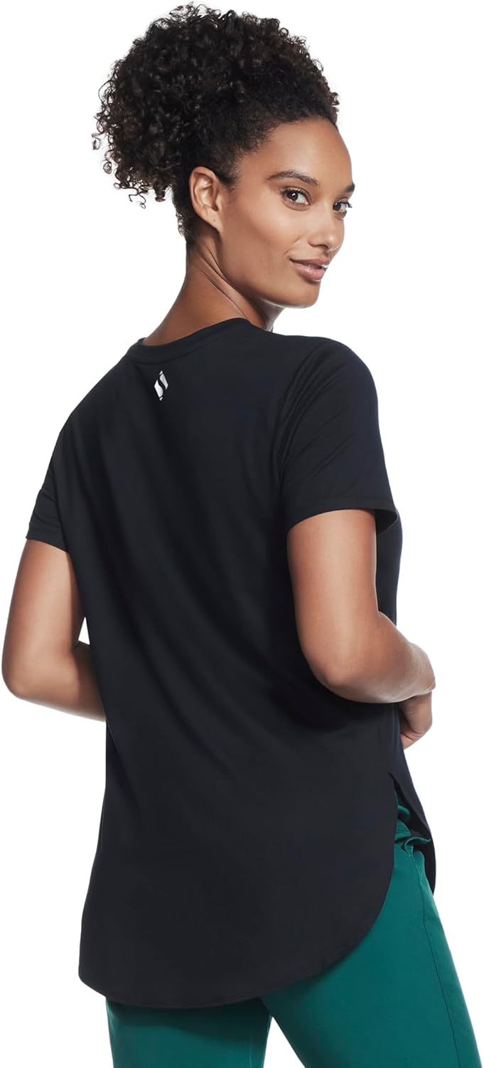 Skechers Damen Godri Swift T-Shirt (1er Pack) XS Bold Black, XS Bold Black
