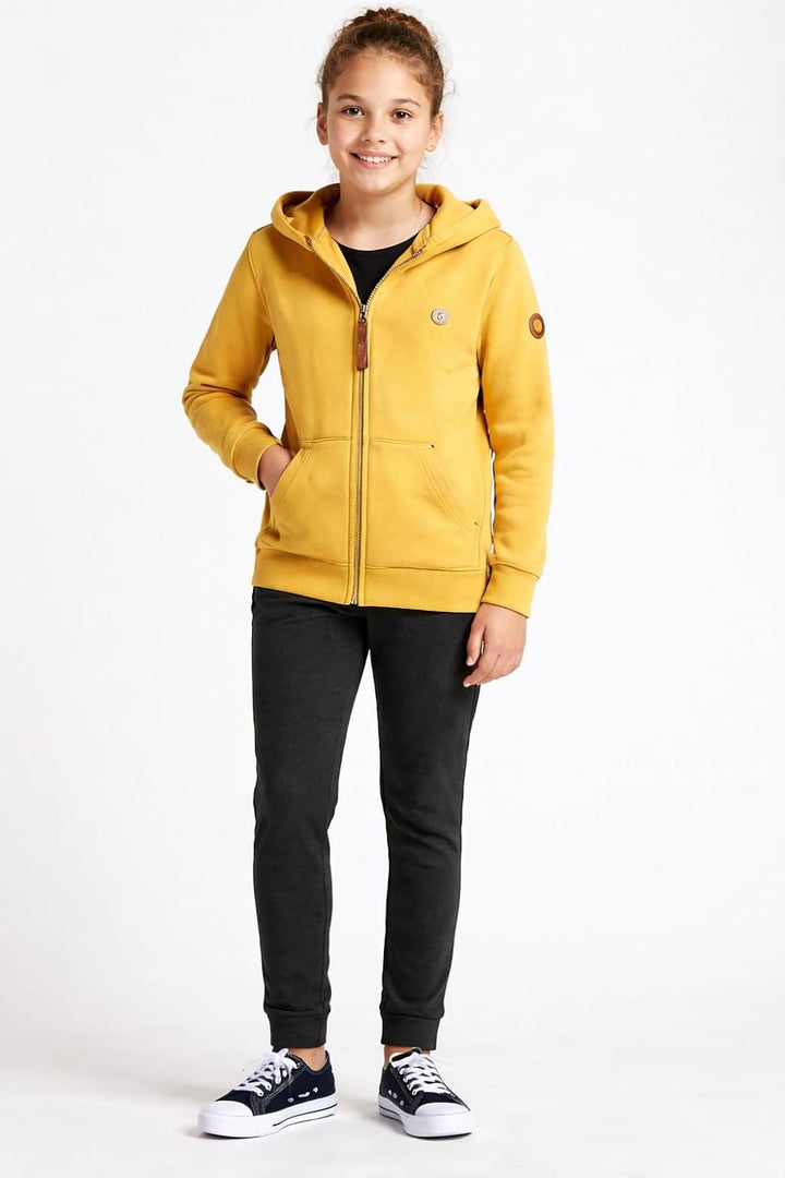 Ragwear Mädchen Sweatjacke Nesie Zip Sweatshirt mit Kapuze und Reissverschluss Übergangsjacke Sweate