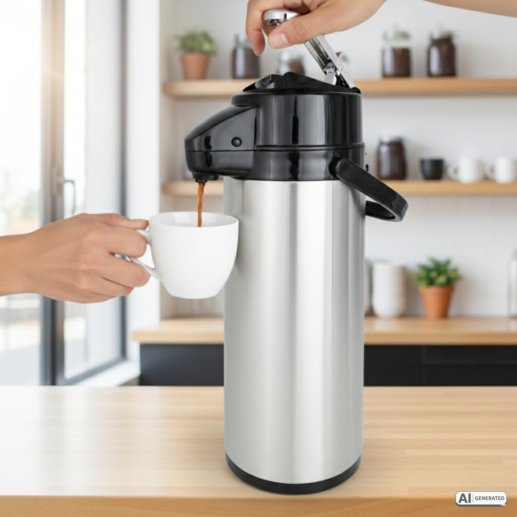 Saro 317-2075 Isolierpumpkanne, 2,2 L Single, Single
