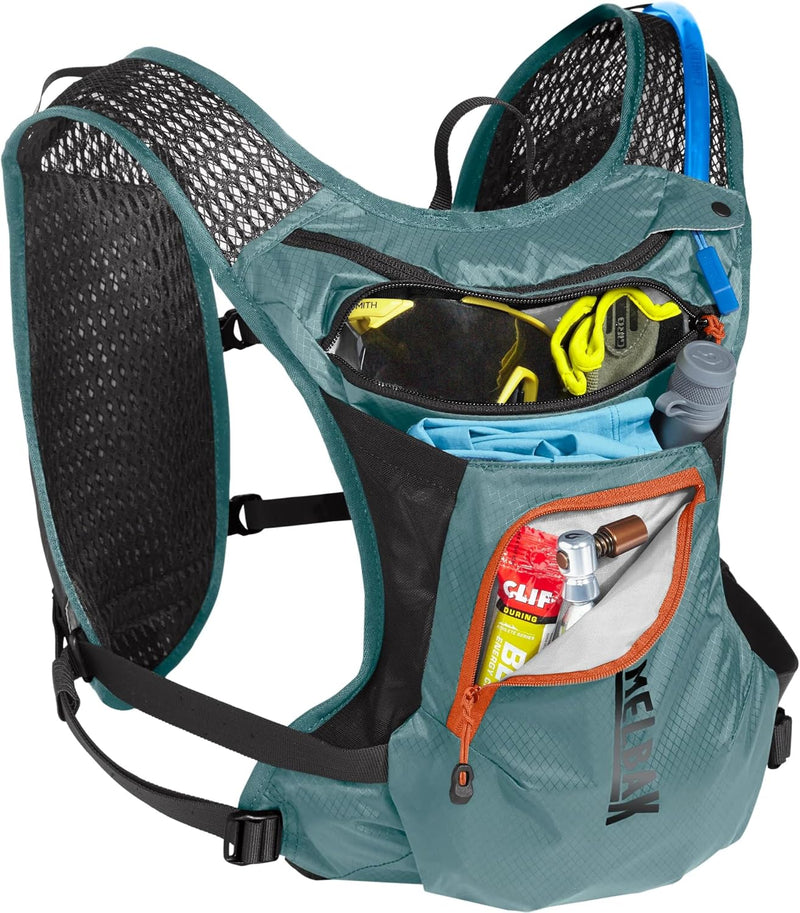 CAMELBAK Unisex – Erwachsene Chase Bike Trinkrucksack Einheitsgrösse Atlantic Teal / Black, Einheits