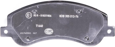 HELLA PAGID 8DB 355 012-761 Bremsbelagsatz - T1640 - Dicke/Stärke: 18.9mm - Bremssystem: Bosch - ink