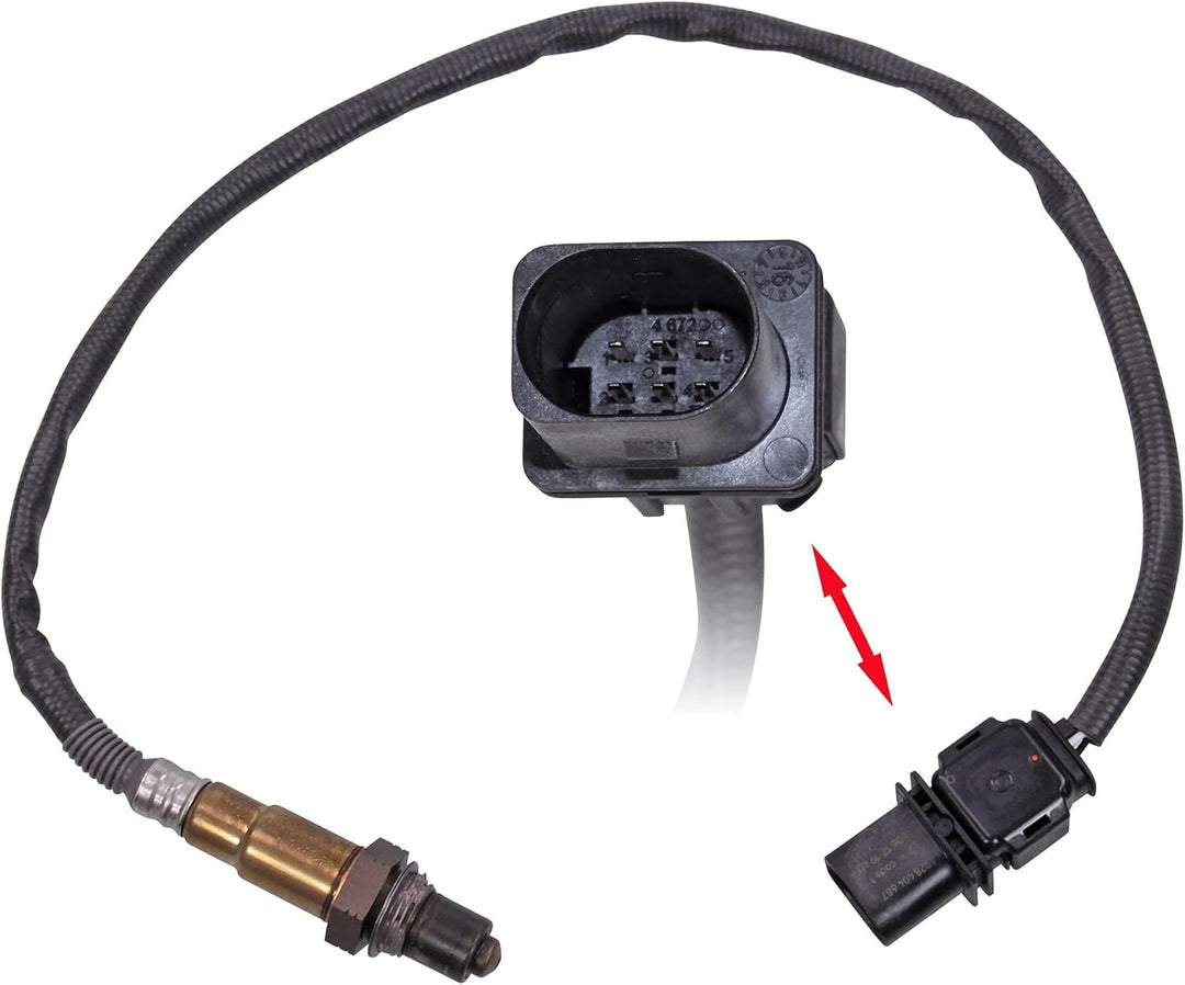 Bosch 0281004027 - Lambdasonde mit fahrzeugspezifischem Stecker