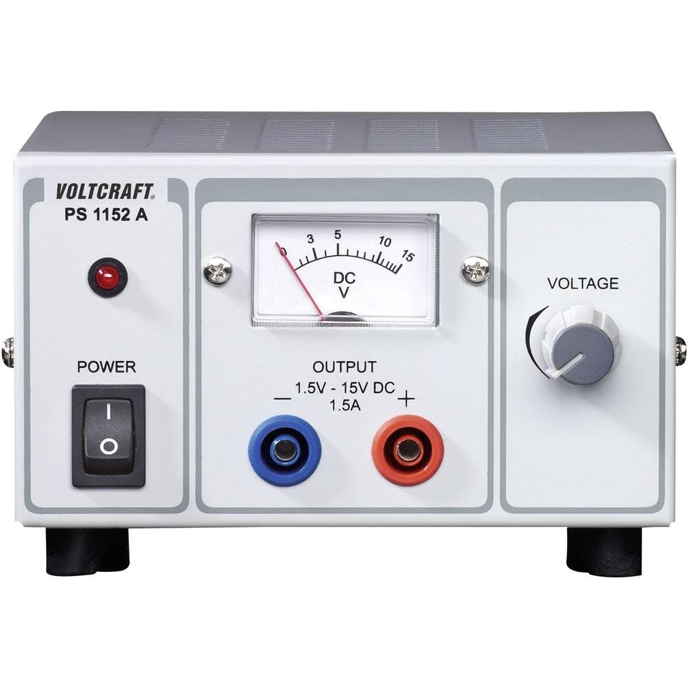 Voltcraft Labornetzgerät, einstellbar PS-1152 A 1.5-15 V/DC 1.5-1 A 22.5 W Anzahl Ausgänge 1 x
