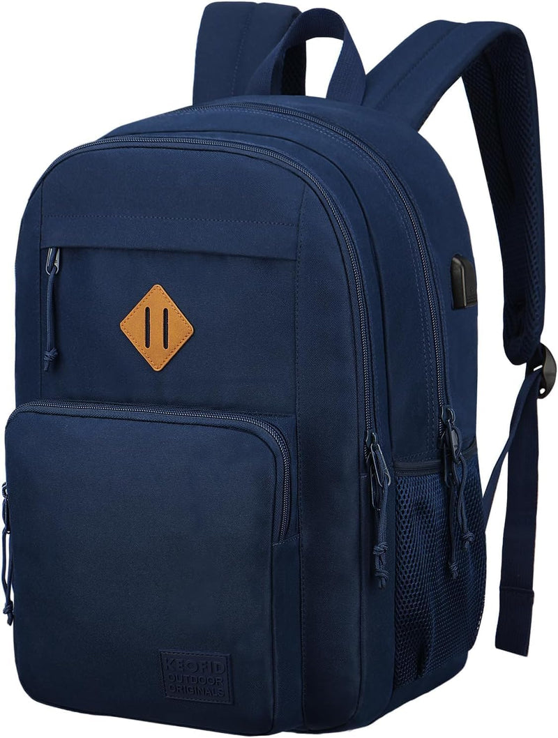 KEOFID Laptop Rucksack für Herren Damen, Grosser Schulrucksack für Jungen, Mädchen und Teenager, Ant