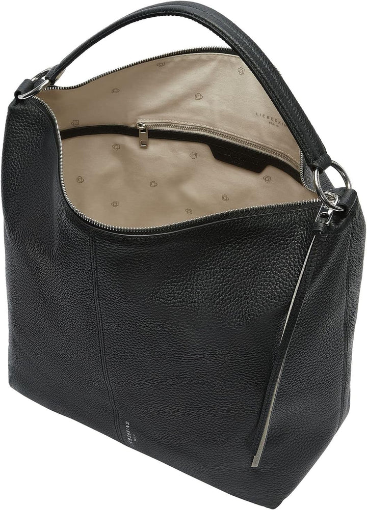 Liebeskind Damen Hobo L Schwarz, Schwarz