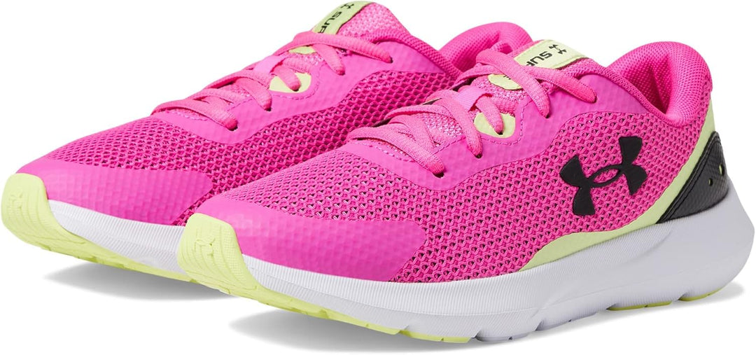 Under Armour Mädchen Girls' Grade School Ua Surge 3 Running Shoes Visual Cushioning 6.5 Big Kid 600