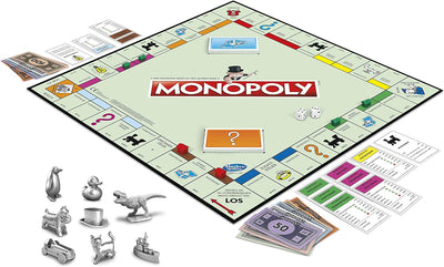 Hasbro Monopoly Classic, Gesellschaftsspiel für Erwachsene & Kinder, Familienspiel, der Klassiker de